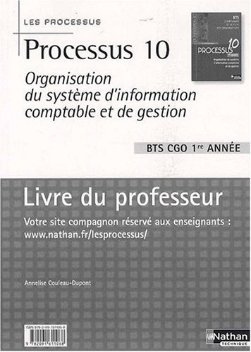 Processus 10 - BTS 2e année