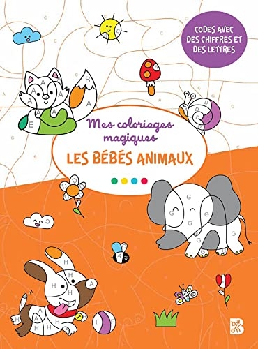 Coloriages magiques - Bébés animaux 4+