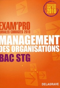 Management des organisations Bac STG
