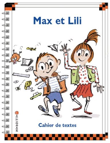 Cahier de textes Max et Lili