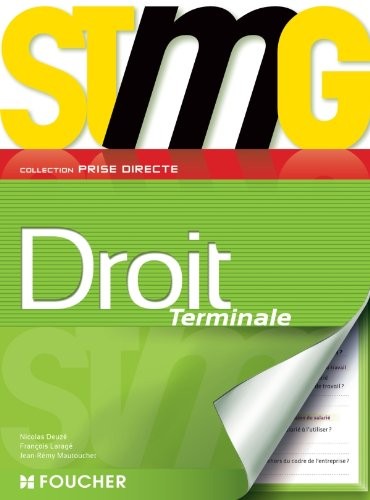 Prise directe Droit Tle Bac STMG