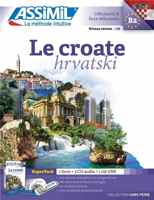 Le croate Superpack USB (livre+1clé USB+4CD audio)