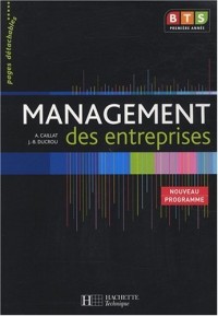 Management des entreprises BTS 1e année