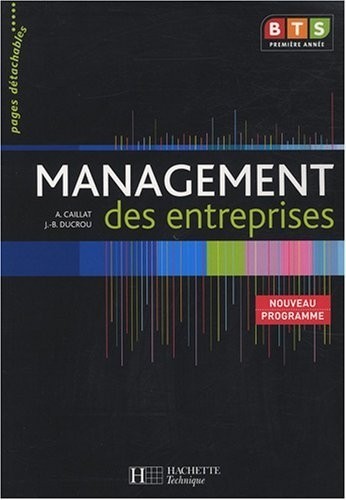 Management des entreprises BTS 1e année