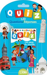 Mes cartes quiz: Les pays du monde - Dès 6 ans