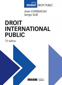 Droit international public, 12ème Ed.