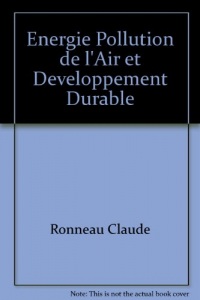 Énergie, pollution de l'air et développement durable