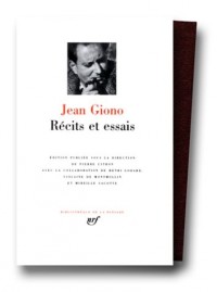 Giono : Récits et Essais