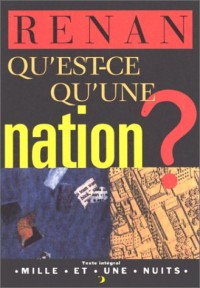 Qu'est-ce qu'une nation ?