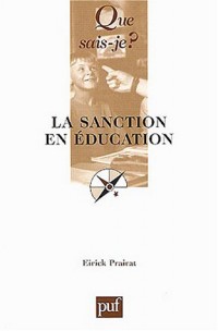 La Sanction en éducation