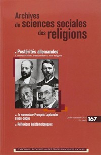 Archives de Sciences Sociales des Religions 167