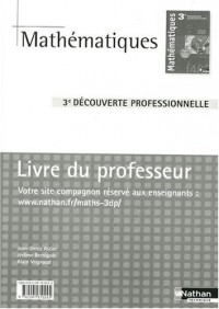 MATHS 3E DECOUVERTE PROFES MAI