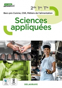 Sciences appliquées 2de, 1re, Tle Bac Pro Cuisine, CSR et Métiers de l'alimentation (2022) - Pochette élève