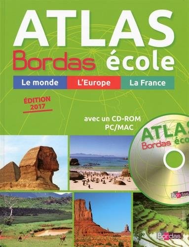 Atlas Bordas école (1Cédérom)