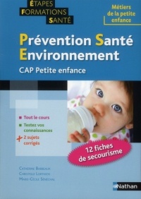 Prévention santé environnement pour le CAP petite enfance