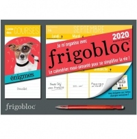 Mini Frigobloc hebdo 2020 spécial Enigmes (de janvier à décembre 2020): S'organiser n'a jamais été aussi simple !