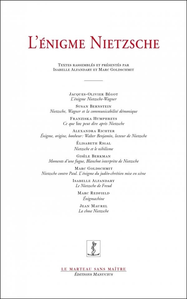 L'énigme Nietzsche