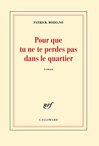 Pour que tu ne te perdes pas dans le quartier