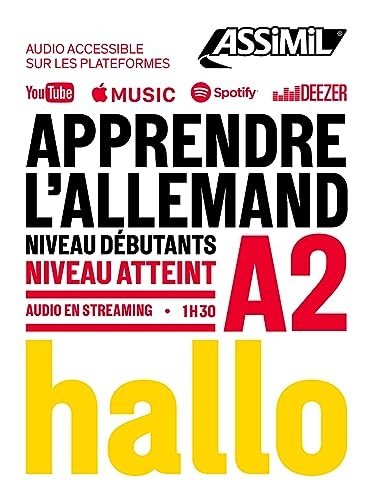 Apprendre l'Allemand Niveau A2 | Livre + Audio en Streaming | Collection Objectif Langues | Assimil