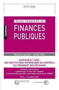 Revue française de Finances Publiques HS n° 1-2025