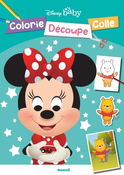 Disney Baby - Colorie, découpe, colle