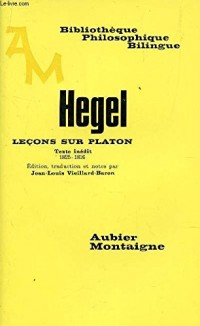 Leçons sur Platon, 1825-1826