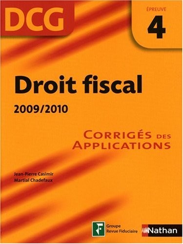 DROIT FISCAL EPREUVE 4 CORRIGE
