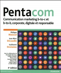 Pentacom 4e édition : Communication marketing b-to-c et b-to-b, corporate, digitale et responsable