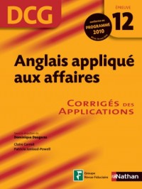 ANGLAIS APPL AFF EP 12 DCG COR
