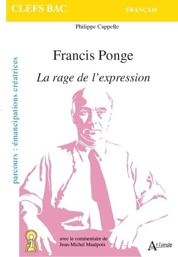 Ponge, La rage de l'expression