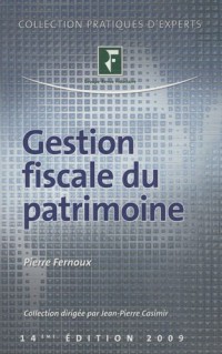 Gestion fiscale du patrimoine