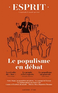 Esprit Le populisme en débat: Avril 2020
