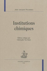 Les Institutions Chimiques