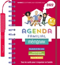 Agenda familial Mémoniak 2021-2022