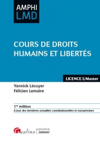 Cours de droit des libertes fondamentales