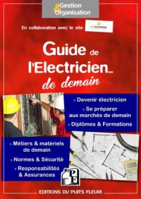 Guide de l'électricien... de demain: Devenir électricien - Se préparer aux marchés de demain - Diplômes et formations - Métiers et matériels de demain ... et sécurité - Responsabilités et assurances