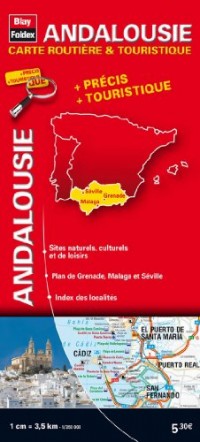 Andalousie - Carte Routière et Touristique