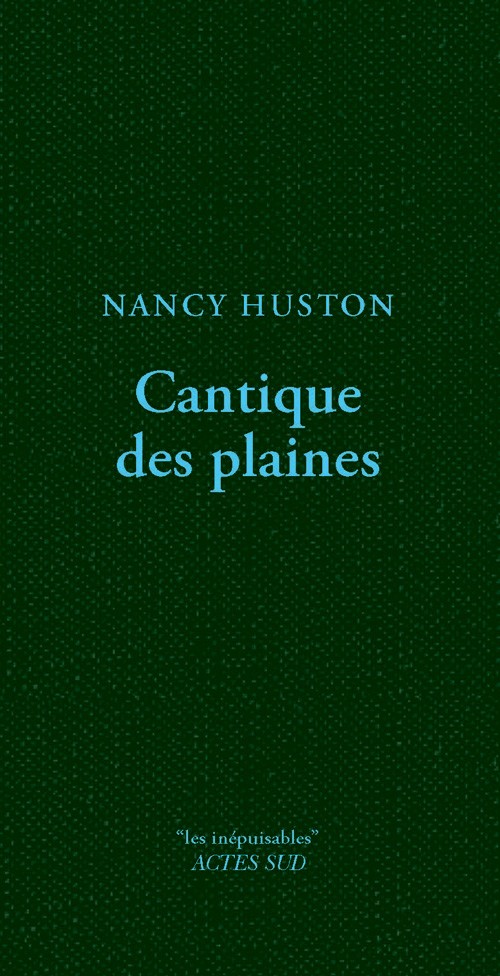 Cantiques des plaines