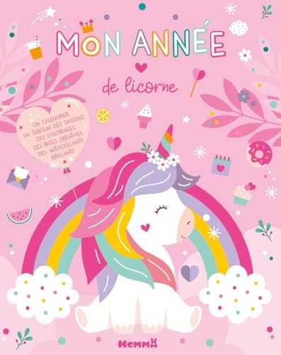 Ma première papeterie licorne - Une année avec les licornes (prov)- dès 4 ans