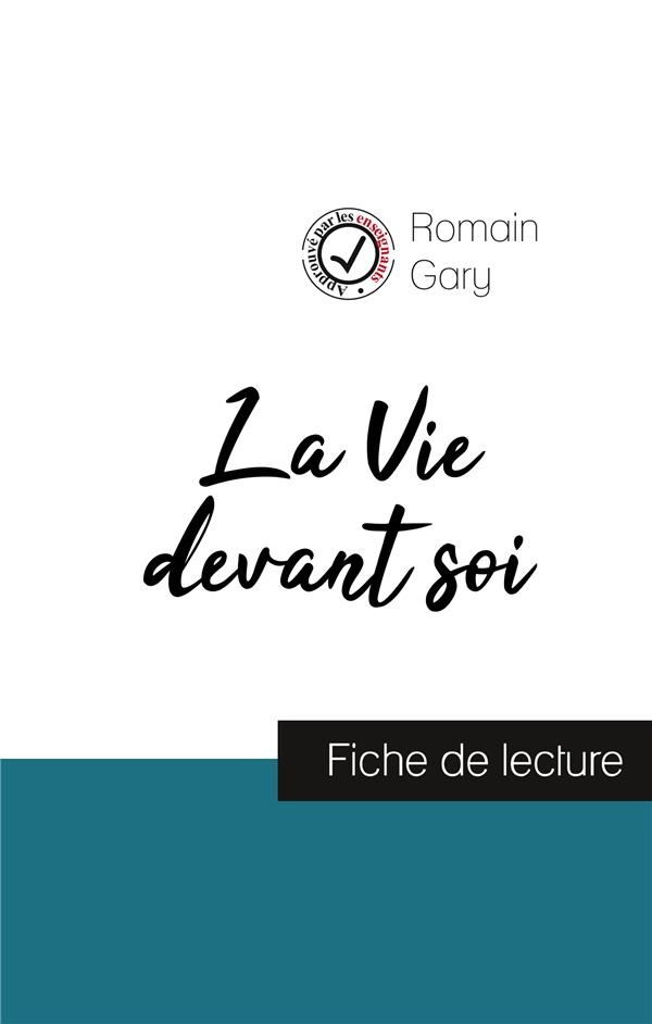 La vie devant soi de Romain Gary analyse complète de l'oeuvre