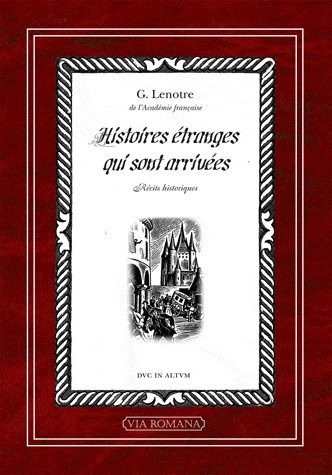 Histoires étranges qui sont arrivées