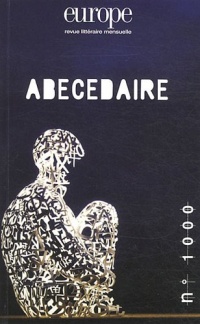 Europe, N° 1000-1001, Août-s : Abécédaire