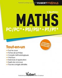 Maths PC/PC* PSI/PSI* PT/PT* - Tout-en-un - Conforme au nouveau programme