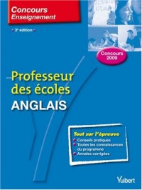 Anglais : Professeur des écoles