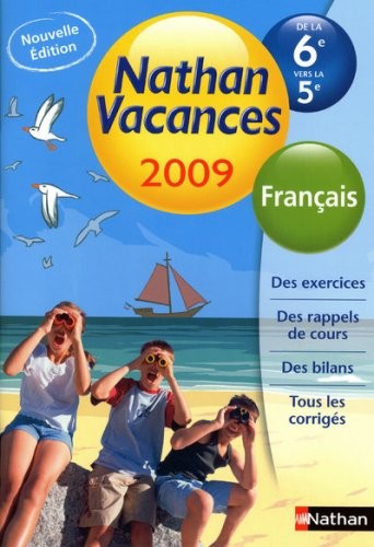 Français de la 6e vers la 5e Nathan vacances