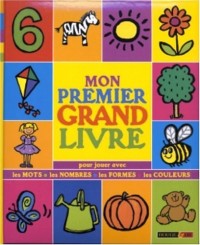 Mon premier grand livre : Mots-Nombres-Formes-Couleurs