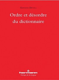 Ordre et désordre du dictionnaire