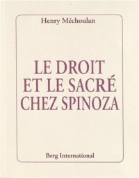 droit et le sacré chez Spinoza