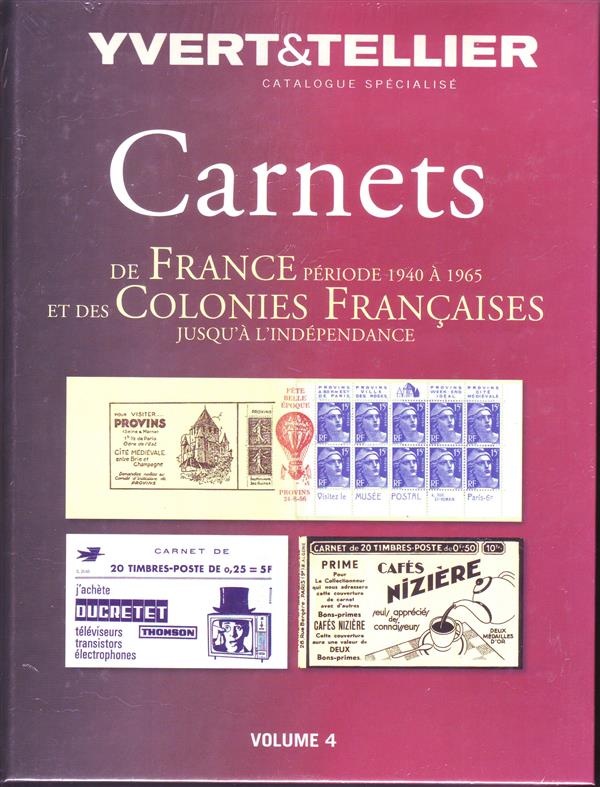 Carnets de France 1940-1965 et Colonies Françaises Avant Indepedance