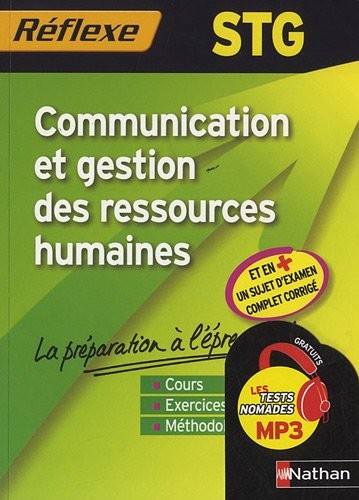 Communication et gestion des ressources humaines STG - n°90